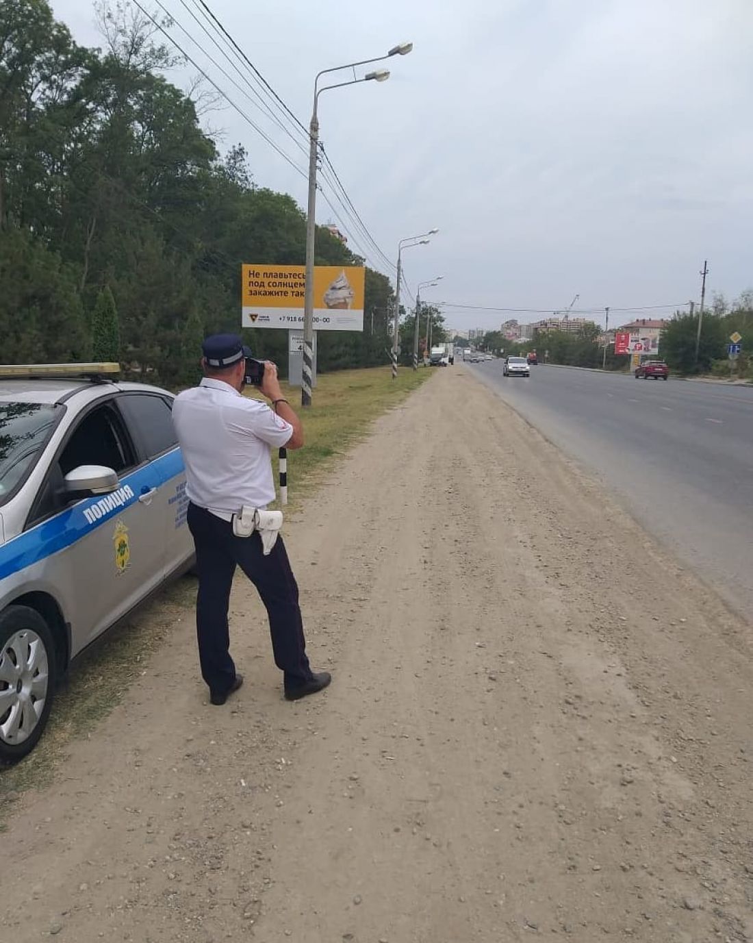 В Анапе сотрудники ДПС взяли под особый контроль соблюдение скоростного  режима водителями — Новости Анапы