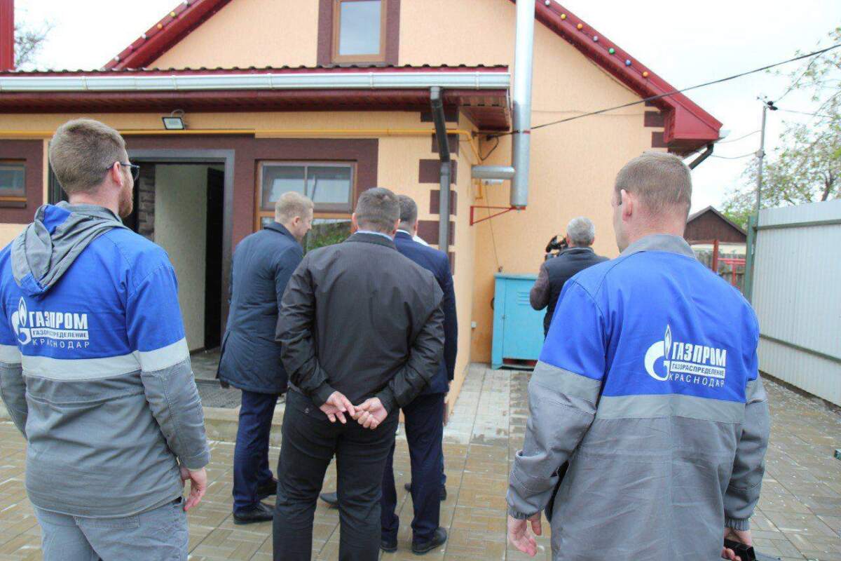 В пригороде Анапы дома 12 семей подключили к газу | 21.04.2023 | Анапа -  БезФормата