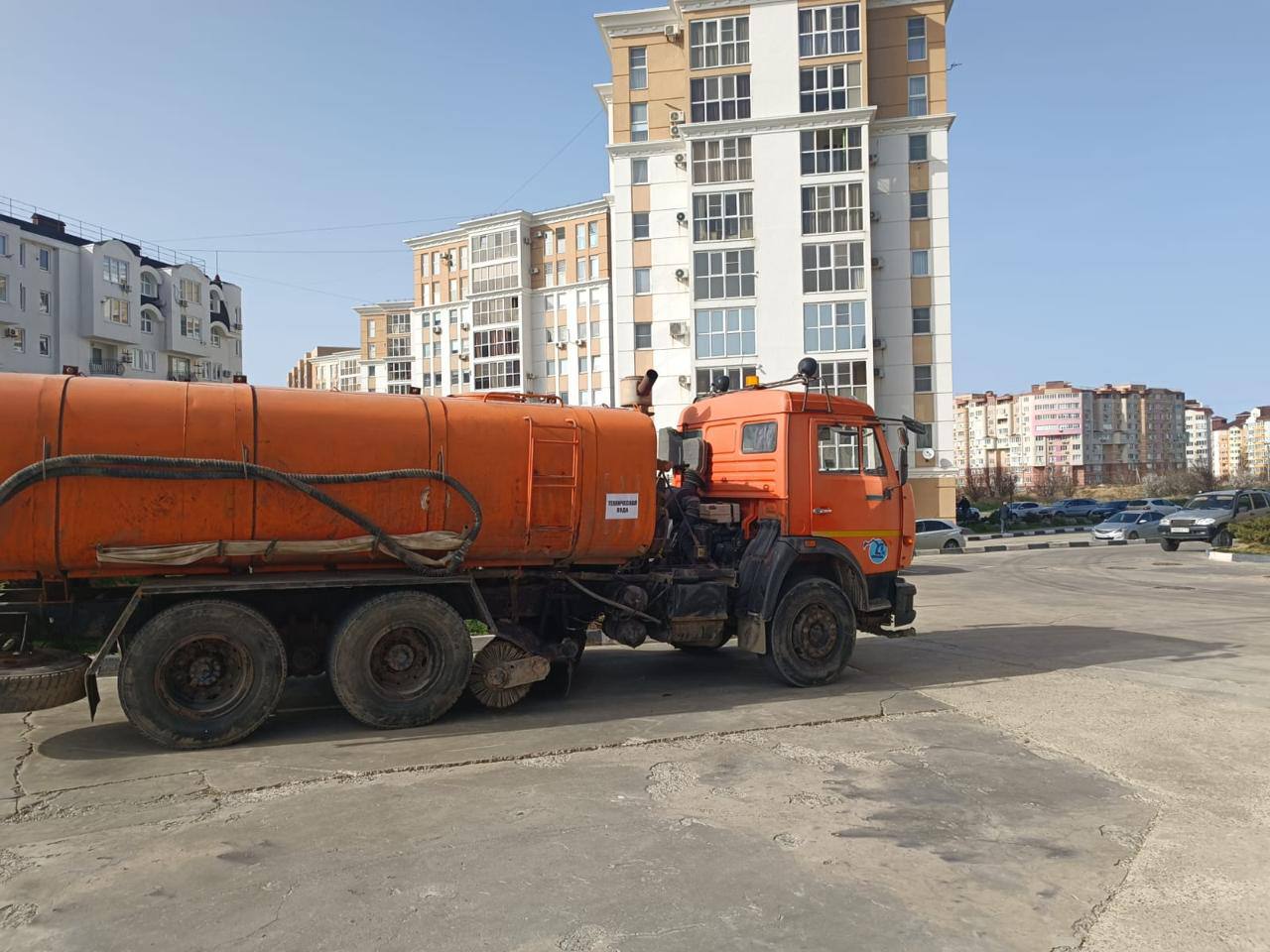 В Анапе организовали подвоз воды | 19.04.2024 | Анапа - БезФормата