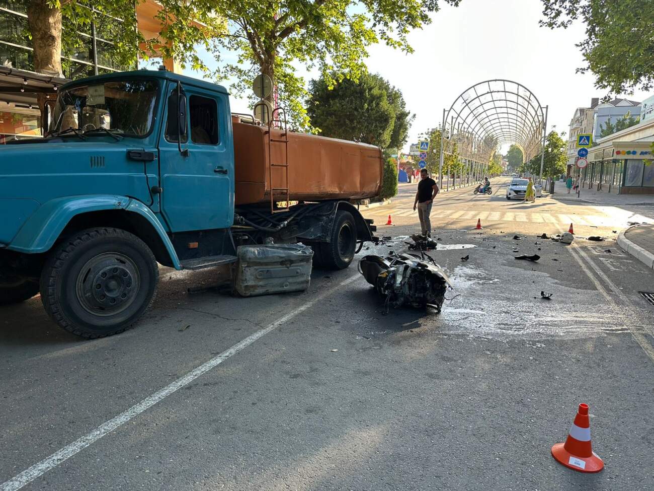 В Анапе в ДТП погиб мотоциклист | 14.06.2024 | Анапа - БезФормата